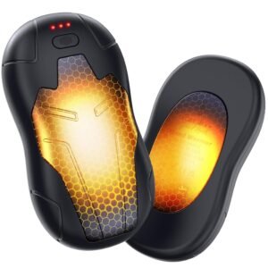 10000mAh Rechargeable Hand Warmers 2 Pack, 2025 Latest Split Double-sided Heating Electric Magnetic Handwarmers, Portable for Pocket Gloves, Suitable for...