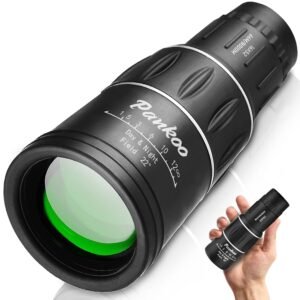 16X52 Monocular Telescope High Powered for Adults, 2023 Power Prism Compact Monoculars for Adults Kids,HD Monocular Scope for Gifts, Outdoor Activity,Bird...