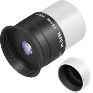 Alstar 1.25 Inch Plossl Telescope Eyepiece - 13mm Fully Multicoated Optical Lens for 1.25inch Astronomic Telescope and Astronomy Filters - 4 Element Plossl Design