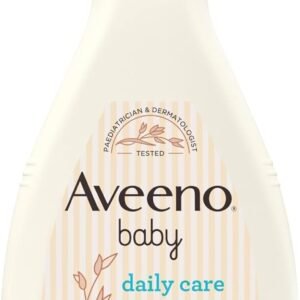 Aveeno Baby Daily Care Moisturising Lotion (1 x 250ml), Fast-Absorbing Face and Body Baby Lotion with Prebiotic Colloidal Oatmeal, Protects & Moisturises Skin For 24 Hours, For...