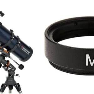 Celestron 31051 AstroMaster 130EQ Reflector Telescope Motor Drive & 94119-A 1.25 Inch Moon Filter