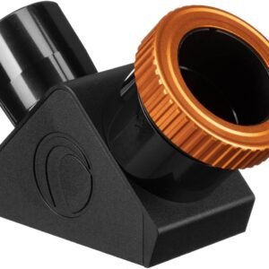 Celestron 93571 Dielectric Star Diagonal 1.25" with Twist Lock Black/Orange