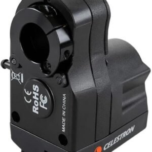 Celestron 94155-A Focus Motor For Schmidt Cassegrain, EdgeHD and RASA Telescopes - Enables Electronic Focusing, Bringing Celestial Objects into Sharp Focus, Black