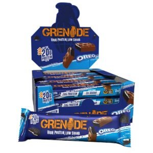 Grenade OREO Protein Bar - High Protein, Low Sugar, 12 x 60 g
