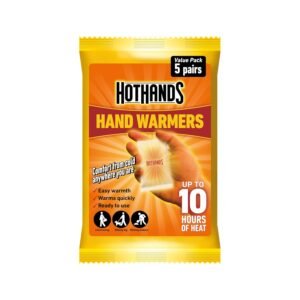 HotHands Hand Warmers - 5 Pairs - 10 hours of heat - Air activated - Ready to use