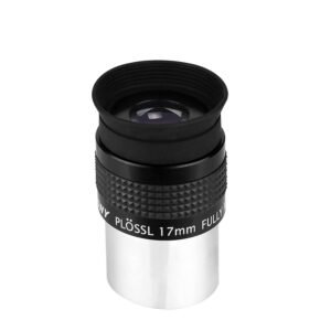 SVBONY SV131 Plossl Eyepiece, 1.25 Inches 17mm Telescope Lenses, 4 Elements Design 48 Degrees Field of View with Filter Threaded Telescope Accessories for Astronomy Observation