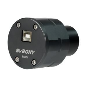 SVBONY SV305C Planetary Camera, IMX662 Color Telescope Camera, 1.25 inches Electronic Telescope Eyepiece with Removable UV IR Cut Glass, Suitable for Astrophotography and EAA
