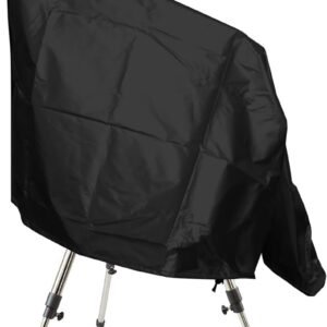Telescope Cover with Adjustable Drawstring Waterproof Telescope Cover Outdoor Sun Protective Astronomical for indoor or Outdoor Use（Black 150x85CM）
