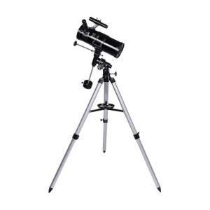 YSJNGF 110mm Large for Beginners Adults Space Astronomical Reflector Telescopes with Height Adjustable Aluminum (Color : Black)