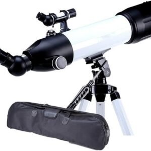 YSJNGF Telescopes Astronomy,Introductory Astronomical Telescope High-Definition High- Monocular ren's Student Telescope,Great Astronomy for Kids to Explore Moon Space (White